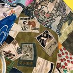 Johnny Was Samantha Floral Asian Print Flair top NWT (extremely oversized) Photo 11