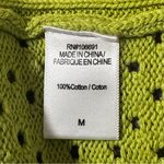 Young Fabulous and Broke NWT Lime Green Ribbed Knit Crochet Becca Sweater Tank Top Photo 9