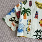 NWT ALEMAIS x Alan Berry Rhys Samaki Cropped Organic Cotton Shirt Women's Size 0 Photo 13