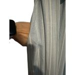 Walter Baker Walter Baker XL Pin Stripe Chambray Maxi Shirt Dress Women's Blue White #U9-1 Photo 8