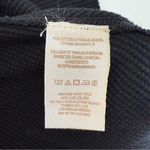 Free People X Marion Embroidered Thermal Waffle Knit Long Sleeve Cuff Top Black Photo 15