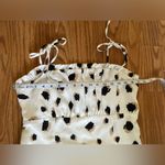 Princess Polly White With Black and Brown Polka Dot Pattern Sz 10 Photo 8
