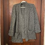 Ann Taylor  Marled Wool Yak Open Front Cardigan Sweater Photo 2