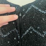 JKARA New York Beaded Sequin dress size 14 black and Silver Photo 2