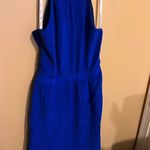 Shoshanna  blue silk dress 6 Photo 3