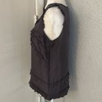 J.Crew Women's Tank Top Blouse 8 100% Silk Sleeveless Shirt Zipped 8 Balletcore Photo 3