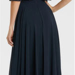 Mac Duggal Style 9180 Beaded Cape Top Formal Gown Midnight Blue Sz 4 NWT Photo 0