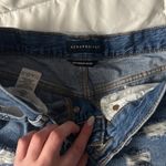 Aeropostale  Blue Distressed Jean Shorts Photo 1