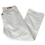 EXPRESS  X2 Denim Laboratory Capri Jeans White Size 4 Photo 1