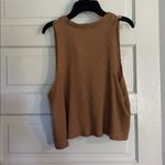 Aerie  Cropped Thermal Sleeveless Tan Top Photo 2