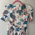 & Other Stories & Other Stories Jungle Print Dress Size 8 Summer Spring Backless Fit & Flare Photo 6