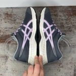 ASICS  Gel Contend 6 Gray and lavender purple athletic shoes 8 Photo 3