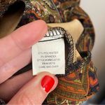 Notations  Paisly Print Zip Jacket Size Medium Photo 3