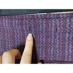 Lululemon Skinny Will Pant *Textured Ziggy Wee September Plum Sz 4 Purple Photo 5