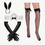 Accessories for the Play boy Halloween Costume Black Photo 0