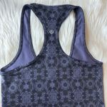 Lululemon Cool Racerback Sz 4 Mini Prisma Nightfall Black Grape Photo 10