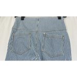 Lysse Daria Contrast Hem Denim Pattern Legging Pinstripe Fringe Timeless Coastal Photo 4