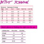 Betsey Johnson  Black Hot Pink Floral Rose Lips Bikini Ooh La 3 Pc Set Sarong NEW Photo 4