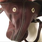 Fossil leather satchel top handle shoulder/handbag Photo 5