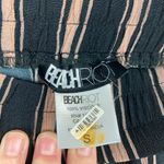 Beach Riot  Pink‎ Black Striped Dover Set Crop Top Tie Pants Set Cover-Up Small S Photo 7