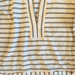 MELLODAY  Monochrome Striped‎ Blouse Photo 1