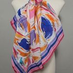 Elle Vintage Tres- multicolored quirimbas square scarf Photo 0