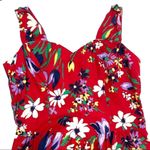 Vintage Floral Handmade Dress Size M Photo 2