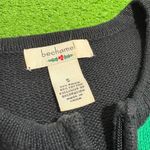 Vtg Bechamel Women Small Christmas Embroidery Holiday Sweater Knitted Jacket Photo 3