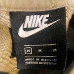 Nike  NSW tan size medium swoosh front cropped hoodie. Photo 3