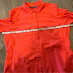 REI Orange Sahara Hiking Long Sleeve Button Down Top Women’s Size XL Photo 6