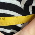 Merona Black Striped Turtleneck Top Minimalist Y2K Grunge Retro 2000s Medium Photo 5