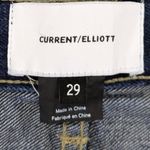 Current/Elliott Current Elliot Vintage Crop High Waisted Slim EUC $328 Size 29 J1349 Photo 4