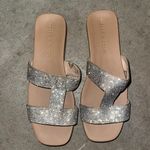 Kelly & Katie Frillian Glitter Open Toed Sandals US 8 Photo 2