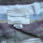 American Eagle  Outfitters Multicolor Oversized Fit Button Down Shirt Small Photo 4