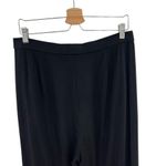 Eileen Fisher Stretch Jersey Knit Straight Pant Easy Fit Ankle Black Size Medium Photo 6