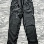 Princess Polly Love Club Pants Black Faux Leather Photo 4