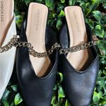 London Rag Chain Accent Mules Photo 2