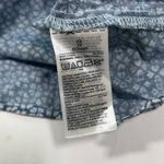 Gap Lyocell A-Line Summer Dress Blue & White Casual Swing Midi Dress Photo 6