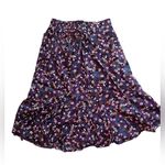 Band of Gypsies Band of the Free Linaelle Purple Floral Wrap Skirt
NWT Photo 9