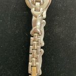 VINTAGE CHERYL TIEGS SILVER TONE GOLD TONE LINK WATCH Photo 1