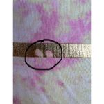 Miken Swim Yellow Pink Tie Dye Gold Beach Print Swim Cover Up Small Photo 2