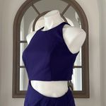 AQUA  Bloomingdale’s Asymmetric Cutout Dress in Mulberry/Purple Size 6 NWT $238 Photo 5