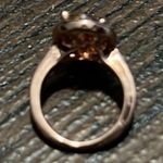 Kay Jewelers Citron Rose Gold 5 Carat Ring Rose Gold 925 With Diamonds Around Ring Size 5 Photo 11