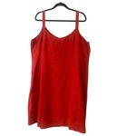 Eileen Fisher  100% linen dress red size XL Photo 1