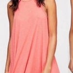 Free People ✨HP✨ Beach Coral Ribbed Boho Tank Dress✨ Photo 0