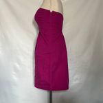 Fossil Y2K  Strapless Midi Dress Size XS Fuchsia Minimalist Clean Girl Midi Photo 4