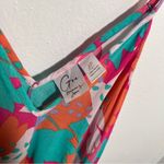 Goa Beachwear by Japna Cover Up Dress Neon Geometric XL Pink Photo 8