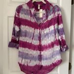 Anthropologie  Tie-Dye Button-Up Shirt Photo 0