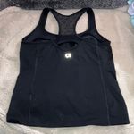 🎉4 for $20 GapBody Lace Racerback Tank Top, Medium Black Photo 1