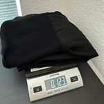 Talbots Black Cotton Blend Pleated Back Open Front Casual Knit Cardigan Size XL Photo 8